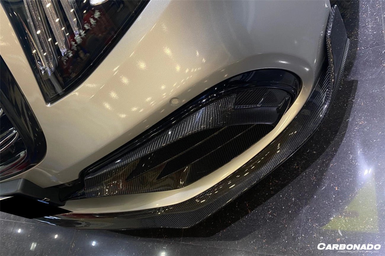 2017 - 2020 Mercedes Benz S63 W222 Sedan MSY Style Front Bumper Vents